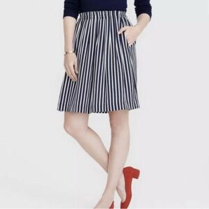 J Crew Elastic Waist Skirt with Pockets